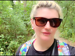 Almost Spotted Pissing Outdoors