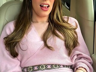 Shemale strip and masturbation outdoor