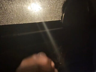 Moaning Out My Name While I Take A Quick Jerk Off And Nut Session In Car While Raining Os