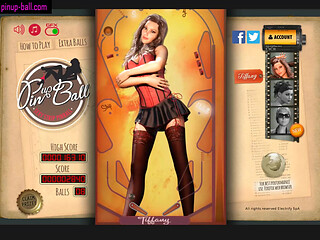 Pinup Ball Sexy Strip Pinball