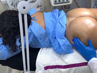 Lesbian Doctors Demand for Wide Leg Spread Triggers Hardcore Fucking for Padrastoasasin