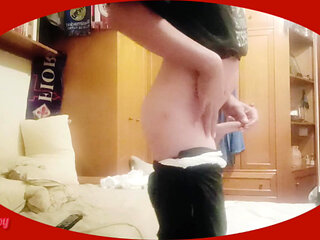 Beautiful Boy Opens His Ass at a Friend's House