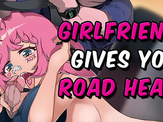 Sucking Your Cock While You Drive ASMR