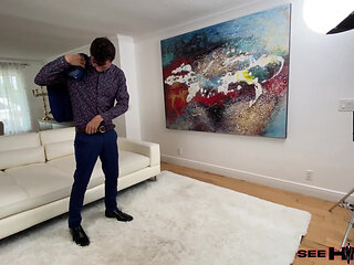 BTS: Josh Rivers Gets His Toes Sucked By Vivianne Desilva!