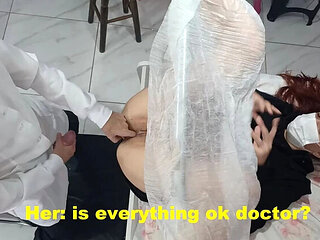 Ksalnovinhos Horny Gynecologist Fingers Fanny Squirting Patient Pussy