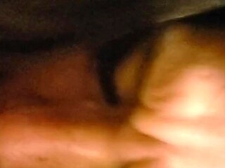 Latina MILF wife takes hard rough doggystyle pounding with POV blowjob