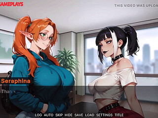 Futanari on male, shemale fucks girl, futanari fuck girl