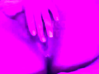 Tattooed babe explores double penetration with vibrator and plug