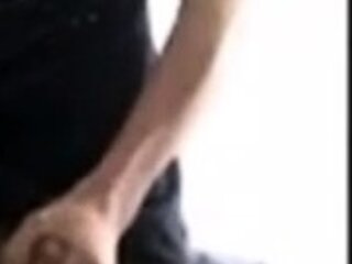 Twink's Glasses Pop Off During Huge Handjob