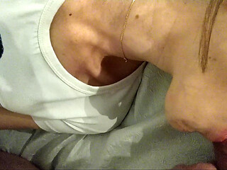 Amateur Face Fuck and Cumshot in Mouth