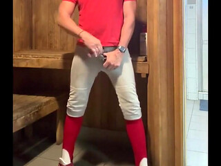 Alpha Jock Fun in the Sauna with Jockdad87 Part 8