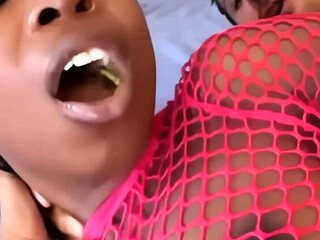Simone West: Two Big White Cocks for a Young Black Beauty