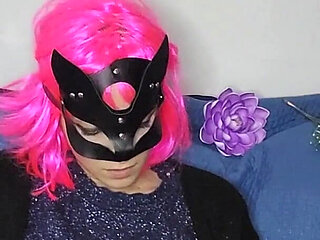 Come See Me Get off with My Big Natural Tits and Alluring Pussy Mask