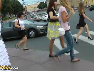 Risky public restroom amateur sex