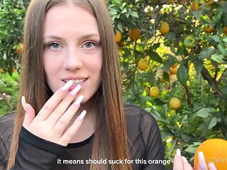 You Don't Want Oranges? how About a Blow Job or a Pussy?