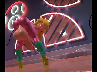 Futanari Princess Peach (wyerframeZ)