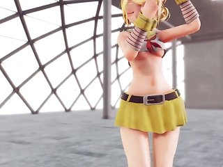 Mmd R-18 Anime Girls Sexy Dancing Clip 366