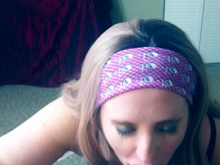 MILF Step-mom Titjob Sloppy Deep Throat 4