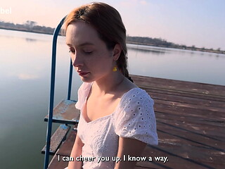 I met a sad cutie on the dock... Fucked her and the sadness was gone!