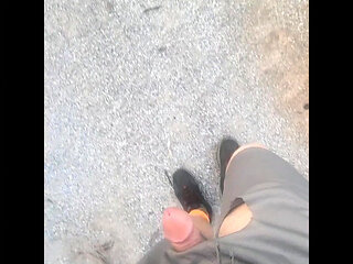 Went for a Walk at the Truck Stop