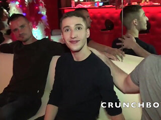 Twink fucked raw in public sauna