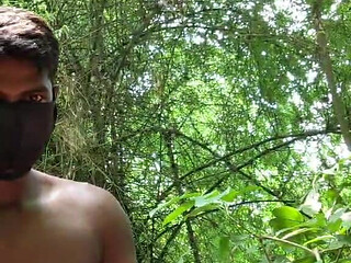 The Boy Cleverly Fooled the Mummies and Had an Amazing Pusssy Sex in the Jungle