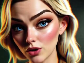 Sexy blonde Taylor Whyte in 3D audio POV clos